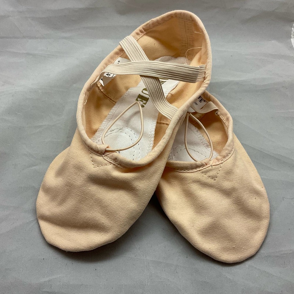 Danzcue Split Sole Pink Split Sole Ballet Shoes Adult Size 6